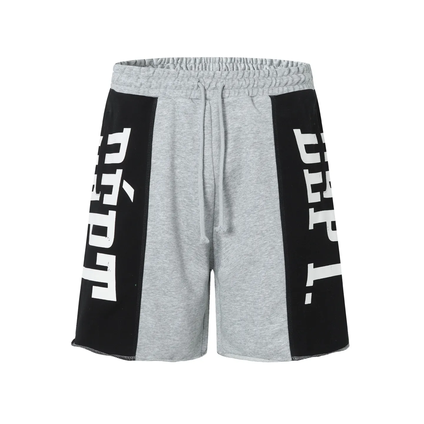 GALLERY. DEPT's new double color block shorts Style number: D273P140 Color: black and gray Size: S M L XL